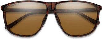 Smith Mono Lake 63mm ChromaPop Polarized Sunglasses in Tortoise /Chromapop Brown at Nordstrom
