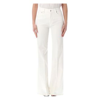 Cycle Flared Jeans, female, Beige, Size: W29 High Rise Flair Jeans