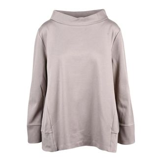 Meimeij Hoodies & sweatvesten, Dames, Beige, M, Fepa Sottile Svasata Sweatshirt