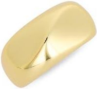 Argento Vivo Free Form Dome Ring in Gold at Nordstrom Rack, Size 8