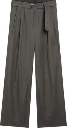 Dries Van Noten Preaches Broek - Heren - Wijde Broeken - Bruin - L - Wol - Broeken