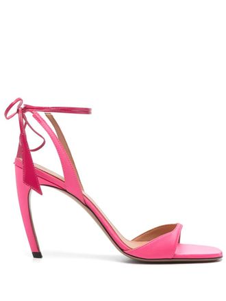 The Attico Ora sandals - Roze