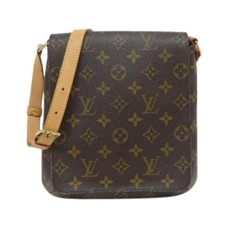 Louis Vuitton Pre-owned Cross Body Bags, male, Brown, Size: ONE SIZE Pre-owned Monogram Musette Salsa Shoulder Bag