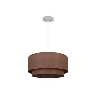 Fabrilamp Colgante Altea Marr&oacute;n Regulable D50