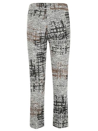 Avenue Montaigne Multicolor Patterned Trousers - Multicolor