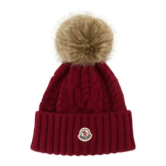Moncler Dames, Accessoires, Rood, Maat: ONE Size Kasjmier