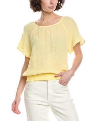 Michael Stars Freema Smocked Top