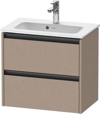 Duravit Duravit - Ketho.2 Mueble Bajo Lavabo, Compact, 610x549x390mm, Para
