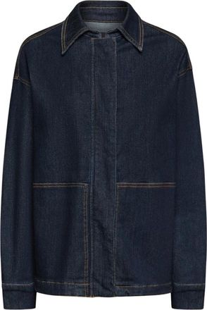 Elena Miro Denim Jassen - Dames - Spijkerjassen - Blauw - S - Denim - Jassen