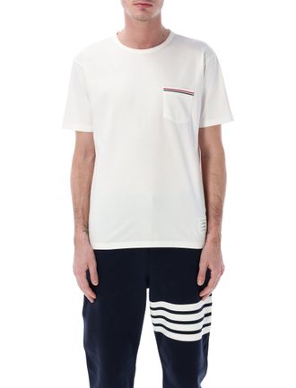 Thom Browne Cotton Jersey Pocket Tee