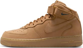 Nike Mens Air Force 1 Mid Shoes in Brown | 715889-200