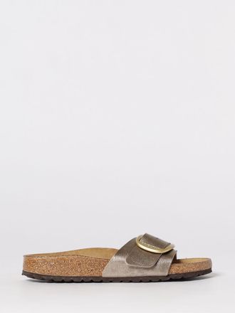 Birkenstock Laminated Leather Madrid Big Buckle Sandals