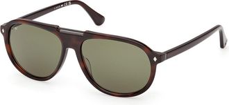 Web Eyewear WE0394 56N Mens Sunglasses Tortoiseshell Size 57