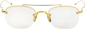 Thom Browne unisex, Accessoires, Geel, Maat: 53 MM