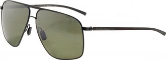 Porsche Design Mens P8933 63 63A Sunglasses - Black - One Size