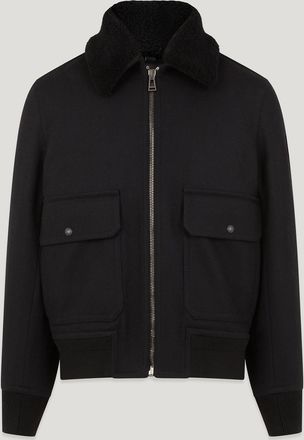 Belstaff Welder Jacket Mens Wool Black Size 3XL