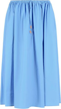 Marni Falda Marni De Algod&oacute;n Azul Claro