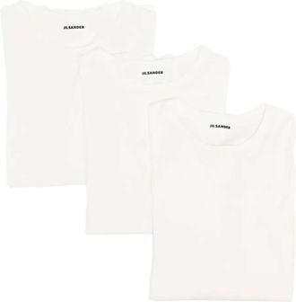 Jil Sander T-shirt in cotone - Bianco