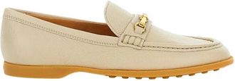 Tod's Mocassino Gommini - Dames - Loafers - Beige - 40 EU - Leer - Schoenen