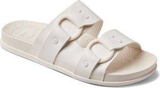 Reef Cushioned Vera Cruz Slide Sandal in Whisper White at Nordstrom, Size 8