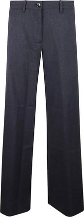 Nine In The Morning button trousers - Blu