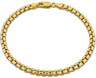 Delmar Box Link Chain Bracelet in Gold at Nordstrom Rack