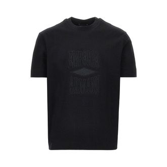 Emporio Armani Jersey T-shirt with embossed logo Man XL