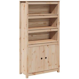 vidaXL Highboard 80x35x154 cm Solid Wood Pine vidaXL