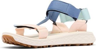 Columbia Konos Globetrot Womens Sandals Blue Dusk/Peach Quartz : 12 B - Medium, Rubber