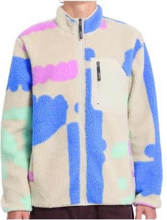 Volcom Fa Carrau Fuzzar Zip Fleecejacke f&uuml;r Herren | bunt