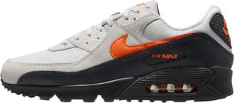 Nike Nike Air Max 90 Mens Shoes (Vast Grey/Anthracite/White/Safety Orange), Vast Grey/Anthracite/White/Safety Orange, 8.5 UK