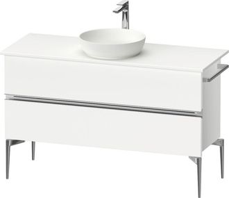 Duravit Duravit - Sivida Consola Mueble Bajo Lavabo, 2 Cajones, Tirador