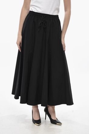 Yohji Yamamoto Gonna Midi Svasata con Elastico in Vita Yohji Yamamoto