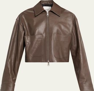 Nanushka Phebe Leather Jacket