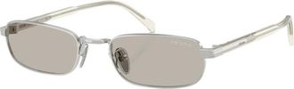Prada B54S Zonnebril - Heren - Accessoires - Grijs - Maat: 54 MM