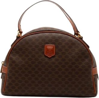 Celine Pre-owned Handbags, female, Brown, Size: ONE SIZE Pre-owned Vintage Handbag