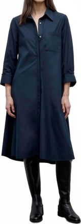 TWP Hankerchief Midi Jennys Gown In Midnight