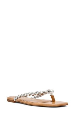Steve Madden Marble Flip Flop in Silver Multi at Nordstrom, Size 6.5