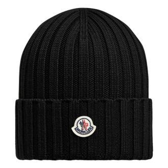 Moncler (WMNS) Moncler Beanie Black L2-093-3B00036-A9327-999