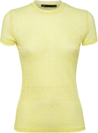 Philipp Plein T-Shirts - Dames - T-shirts - Geel - S - Tops
