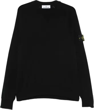 Stone Island Raglan-sleeves Sweater