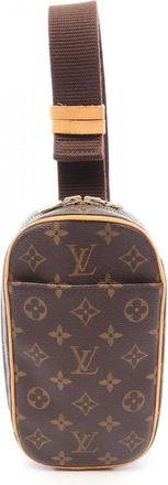 Louis Vuitton Brown Monogram Monogram Fanny Pack Sling Bag (Pre-Owned)