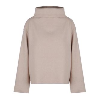 Ni&ugrave; Maglia Cappetta - Dames - Coltruien - Beige - M - Wol - Truien & Vesten
