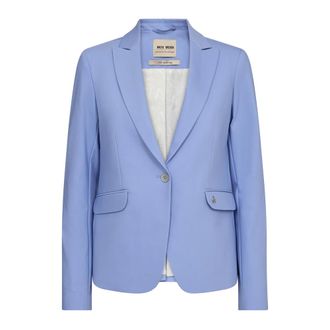 Mos Mosh Blazers, female, Blue, 2XL, Classic Night Blazer Hydrangea