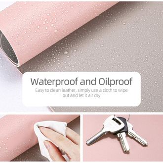 OEM Protector De Papel Secante De Oficina, De Doble Cara, F&aacute;cil De Limpiar Y Transportar, Adecuado Para La Oficina Y El Hogar (fabricado En Cuero Sint&eacute;tic