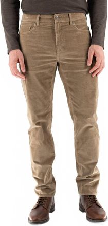 DEVIL-DOG Dungarees Stretch Corduroy Pant In Khaki