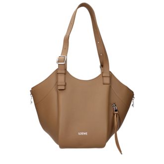 Loewe Damess Hangmat Schoudertas Bruin/Mokka Leer