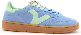 Victoria Retro Sneaker - Dames - Sneakers - Blauw - 40 EU - Su&egrave;de - Schoenen