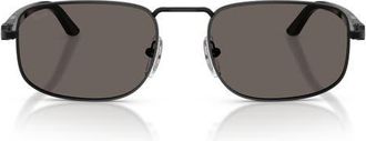 Persol 56mm Pillow Sunglasses in Dark Grey at Nordstrom