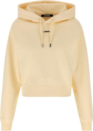 Jacquemus Beige Le Hoodie Gros Grain sweatshirt